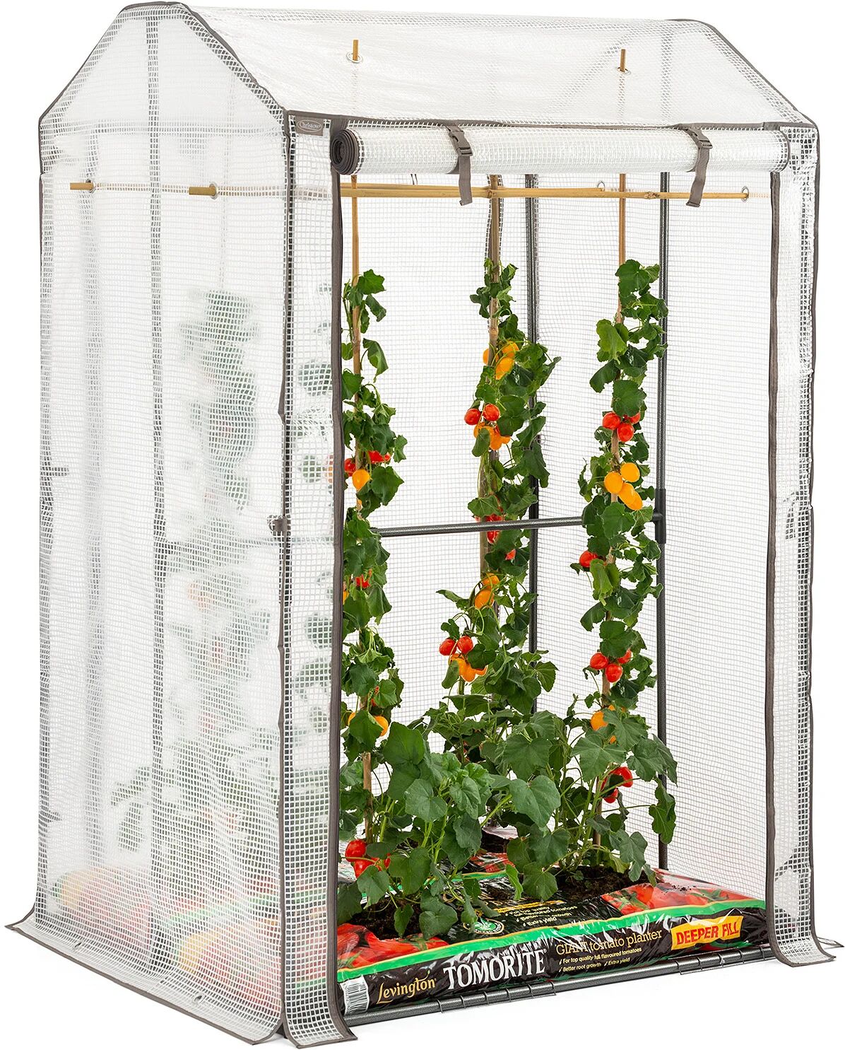 Christow Double Tomato Growhouse – PE - Clear