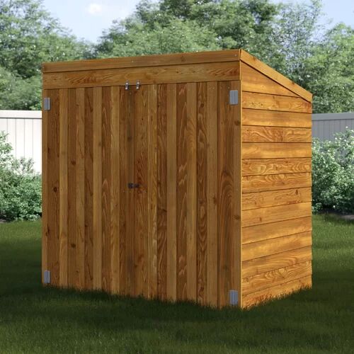 WFX Utility 5 Ft. W x 3 Ft. D Solid Wood Garden Shed WFX Utility Installation Included: No  - Size: 280cm H x 400cm W x 0.02cm D