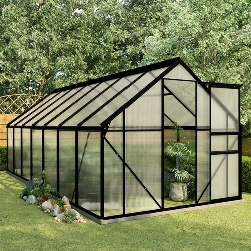 Dakota Fields Harutiun 6 Ft W x 14 Ft D Greenhouse Dakota Fields  - Size: 152cm H X 152cm W X 84cm D