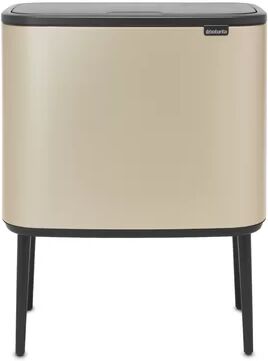 Brabantia Bo 36 Litre Touch Top Rubbish Bin Brabantia Colour: Champagne  - Size: Medium