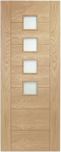 XL Joinery Palermo Fire Door Unfinished XL Joinery Door Size: 1981mm H x 838mm W x 44mm D  - Size: 1981mm H x 762mm W x 35mm D