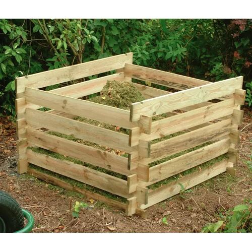 Dakota Fields Evelette 400L Compost Bin Dakota Fields  - Size: 260cm H X 260cm W