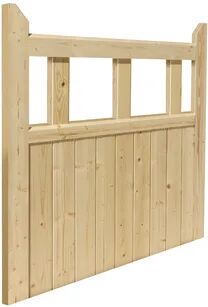 JB Kind Doors Closeboard Wooden Gate JB Kind Doors Size: 91.5cm H x 122cm W x 4.2cm D  - Size: 198.1cm H x 76.2cm W x 3.5cm D