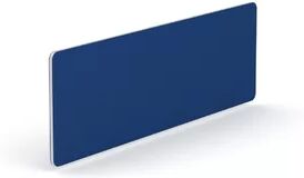 Latitude Run Broderick Desk Privacy Screen Latitude Run Colour: Blue/White, Size: 55 cm H x 120 cm W x 3 cm D  - Size: 47cm H x 50cm W x 50cm D