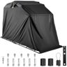 VEVOR Motorcycle Shelter Storage Waterproof Motorbike Storage Tent Oxford 600D Black Color Motorcycle Shelter Shed with TSA Code Lock & Carry Bag