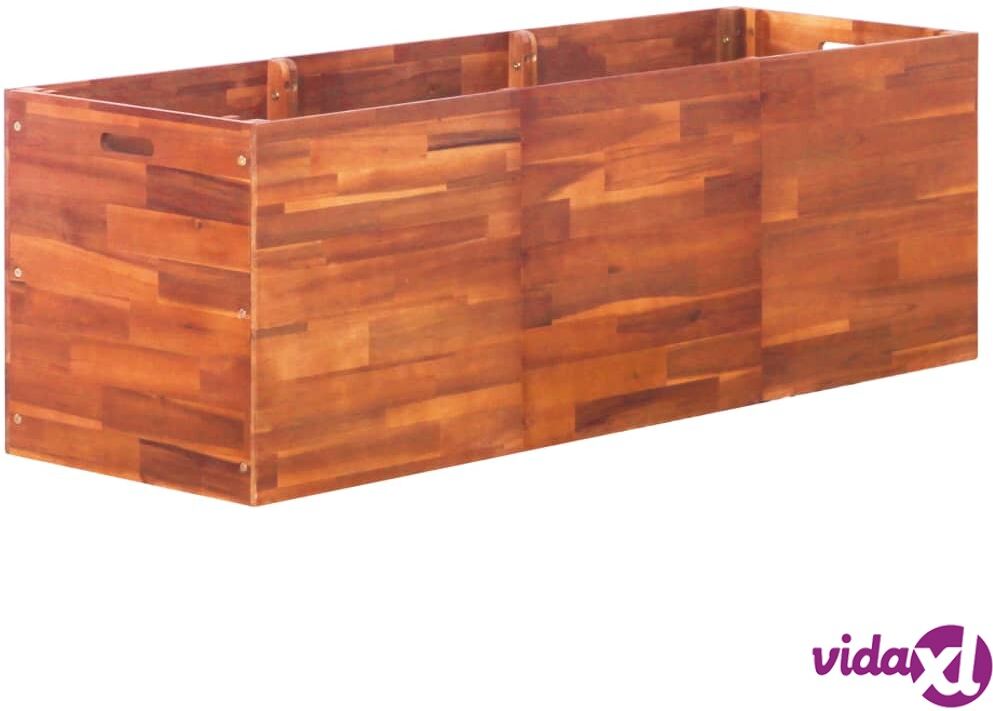 vidaXL Garden Raised Bed Acacia Wood 150x50x50 cm