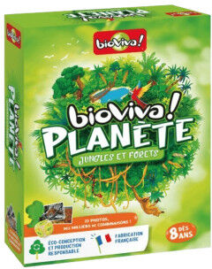 Bioviva - Jeux de société fabriqués en France Bioviva Planète - Jungles et forêts