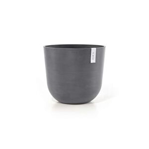 ECOPOTS Blumentopf »Oslo 45 Grau« Grau