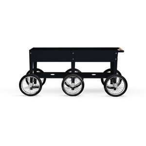 Herstera Garden Hochbeet »Urban Garden Wheels, 150 x 35 x 80 cm, Matt Black« schwarz