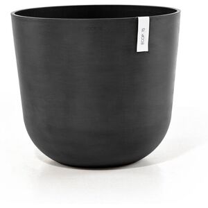 ECOPOTS Blumentopf »Oslo 55 Dunkel« grau