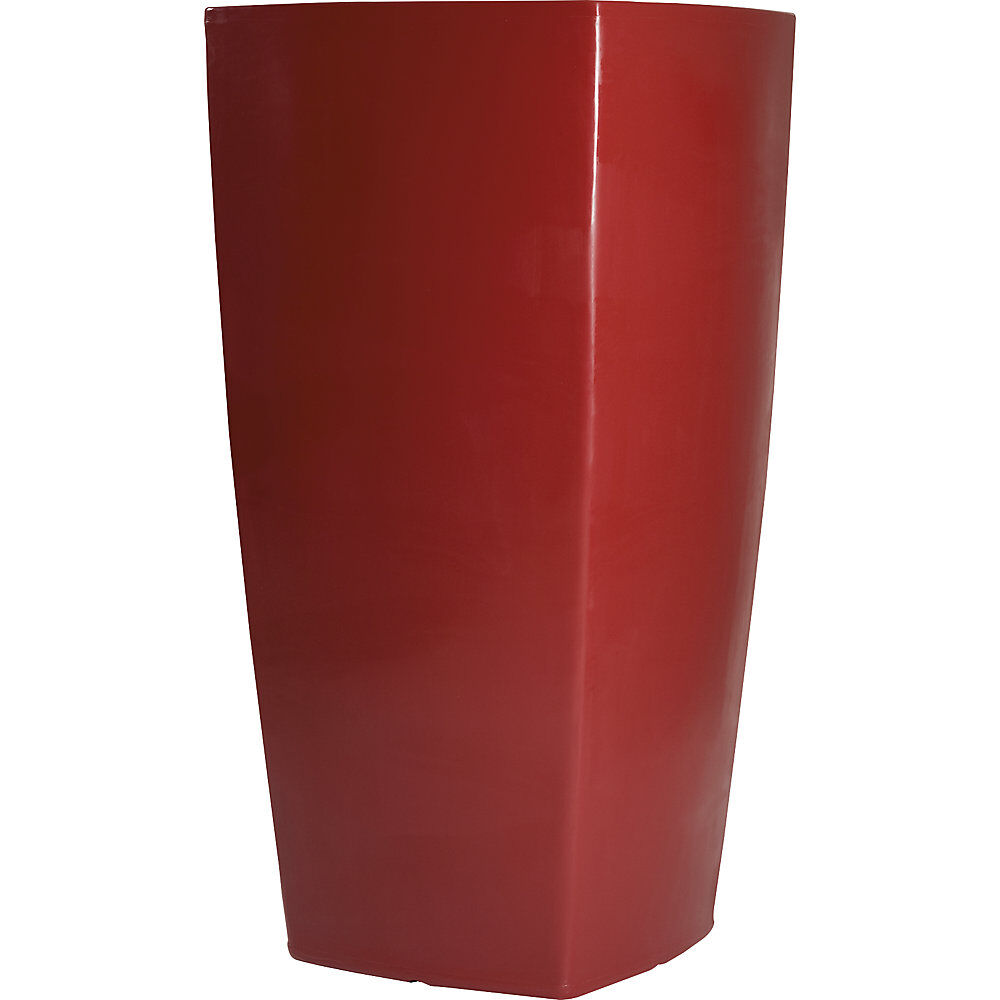DEGARDO Pflanzbehälter TREVIA I, HxBxT 1500 x 777 x 777 mm rubinrot