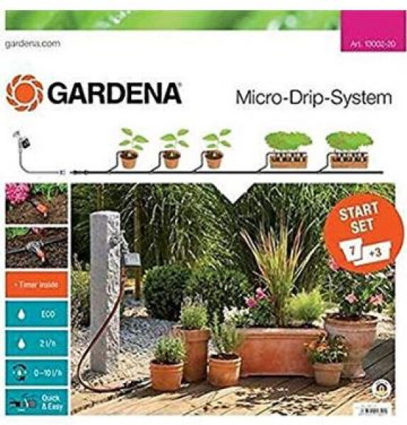 Gardena MDS Start-Set Pflanztöpfe M automatic