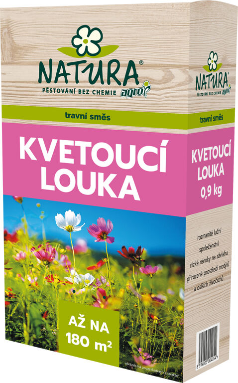 AGRO CS NATURA Travní směs Kvetoucí louka 0,9 kg