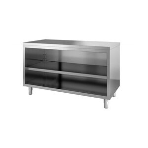 Inox E Inox GastroHero Arbeitsschrank ECO 16x6 offen