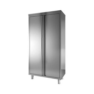 Inox E Inox GastroHero Geschirrschrank ECO 10x6x20 mit Flügeltüren