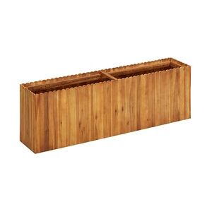 vidaXL Garten-Hochbeet 150 x 30 x 50 cm Massivholz Akazie