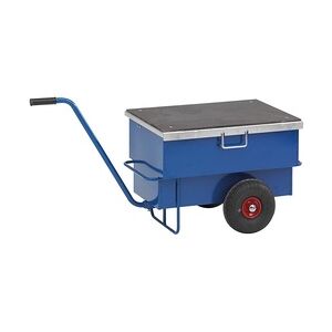 Werkzeugwagen Handwagen 250 kg, LxBxH 940 x 620 x 610 mm, Volumen: 160 l, blau