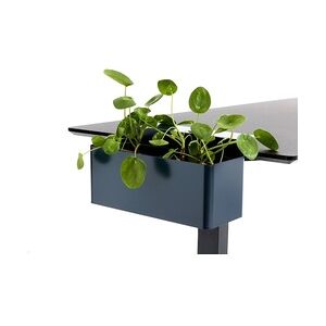 APTO FLOWERBOX Blumenkasten 397x194mm mit Tischklemmen, marineblau