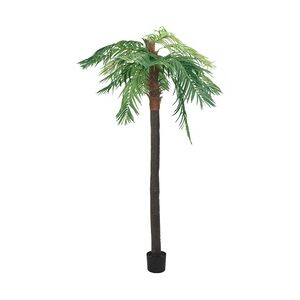 vidaXL Künstliche Palme Phönix mit Topf 305 cm Grün