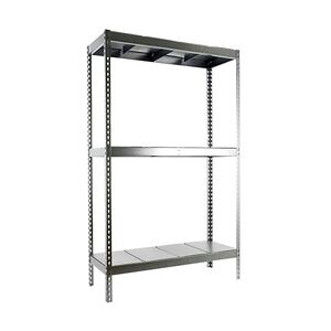 Proregal Schwerlastregal Metal Yeti Three   HxBxT 200x120x60cm   Fachlast 400kg   Verzinkt