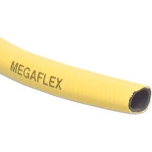 Mega Group - Megaflex PVC-Wasserschlauch 3/4 Zoll (innen-Ø 19 mm) x 50 m Länge, max. 8 bar, gelb