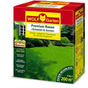 Wolf-Garten Rasensamen Supra lp 200 Schatten & Sonne 4kg