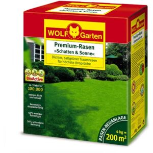 Wolf-garten - Rasensamen Supra lp 200 Schatten & Sonne 4kg