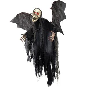 Europalms Halloween Figur Bat Ghost Skelett Fledermaus - Halloweendeko