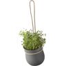 stelton GROW-IT Kräutertopf - grau - Ø 13 cm - H 13 cm