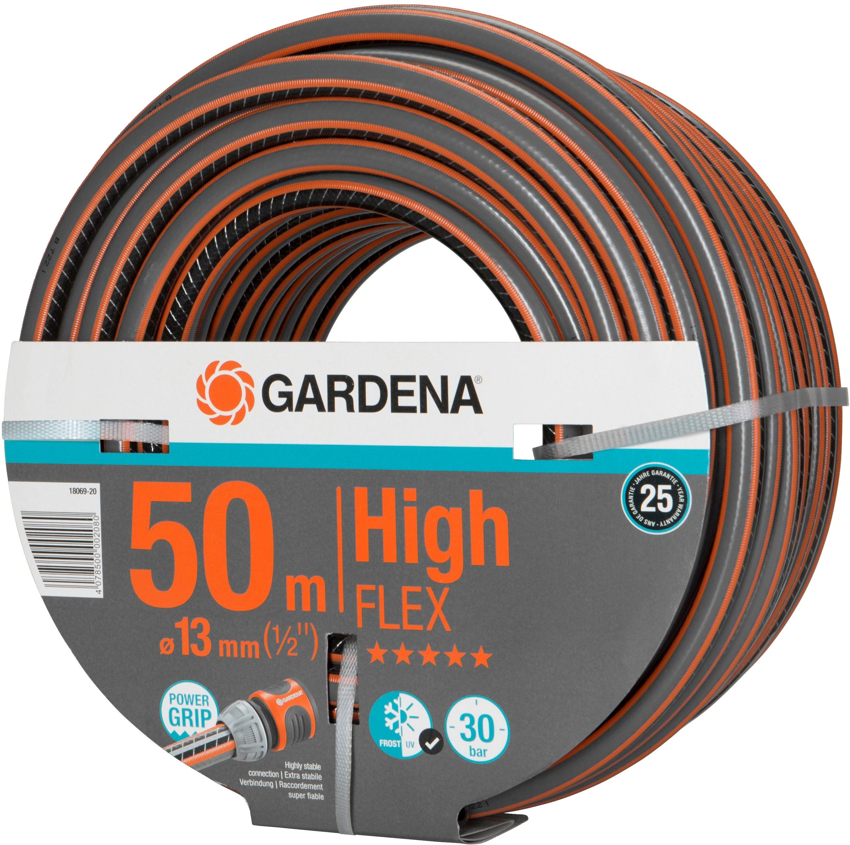 GARDENA Gartenschlauch »Comfort HighFLEX, 18069-20«, L: 50 m, 13 mm (1/2)