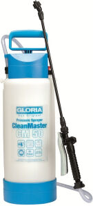 Gloria Haus- und Gartengeräte GmbH GLORIA CleanMaster CM 50 Sprühflasche, Drucksprühgerät für Reinigungsmittel, Füllinhalt: 5 Liter