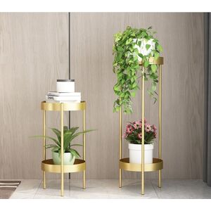 ForrestDecor Blomsterbord blomsterstativ Oryza 25x50cm / 25x80cm gylden