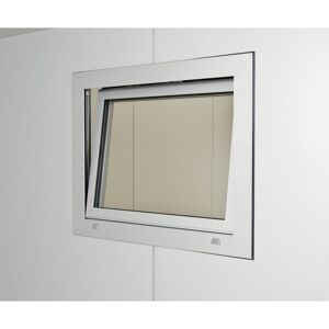 Biohort Aluminium vippe-dreje vindue Sølv metallic Højre