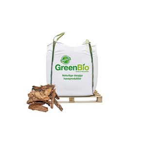 Green Bio Greenbio Dækbark Grov Bigbag 1000 Liter