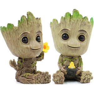 2 pakke Groot blomsterpotter - Guardians of the Galaxy - Penholder,