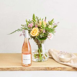 Interflora Den romantiske med Les Amourettes, Rosé Pays d`Oc