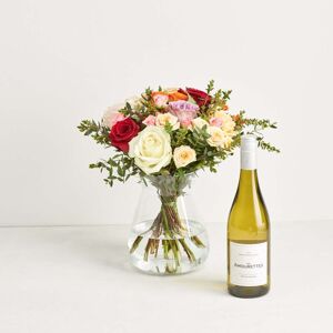 Interflora De farverige roser med Les Amourettes, Sauvignon Blanc