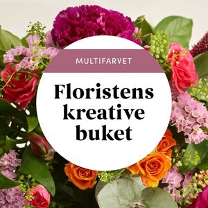 Interflora Floristens kreative buket, multifarvet