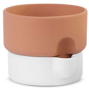 Northern - Oasis Flowerpot Medium White/Terracotta