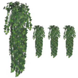 vidaXL kunstige vedbendplanter 4 stk. 90 cm grøn