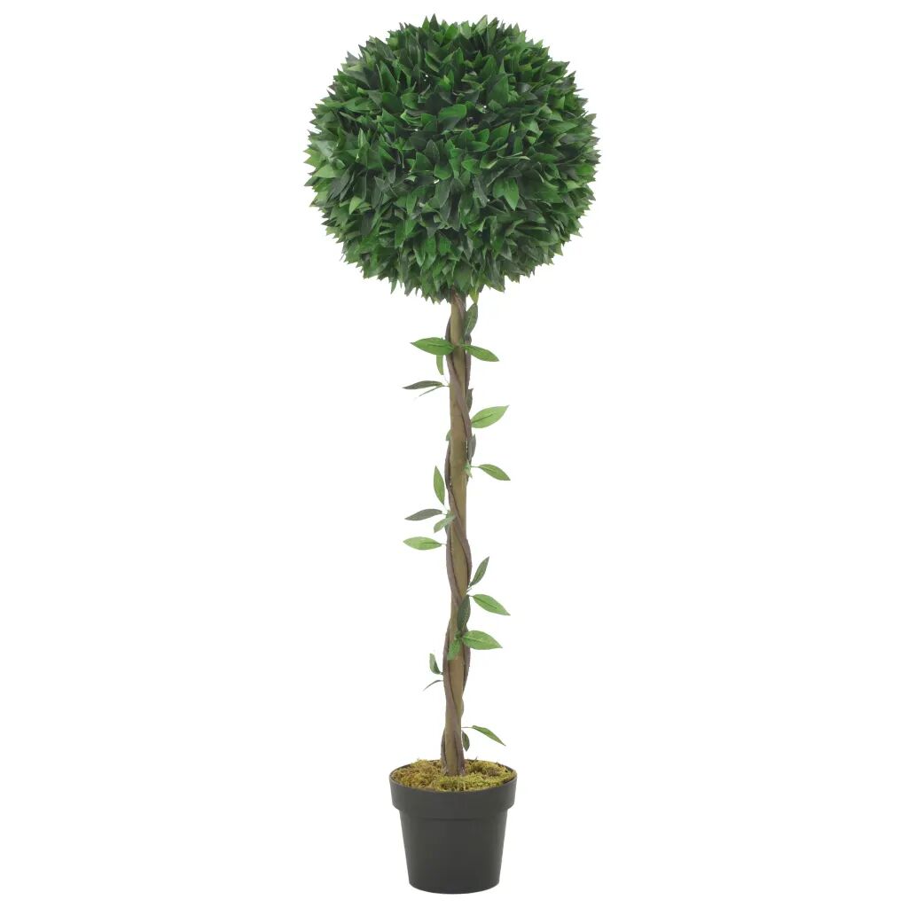 vidaXL kunstig laurbærplante med potte 130 cm grøn