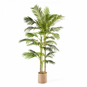 Oviala Planta artificial en maceta palmera de 210 cm