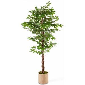 Oviala Ficus artificial en maceta altura 180 cm