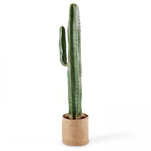 Oviala Planta artificial de cactus de pvc