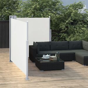 vidaXL Toldo lateral retráctil color crema 100x600 cm