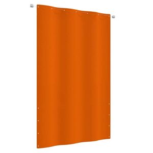 vidaXL Toldo pantalla para balcón de tela oxford naranja 140x240 cm