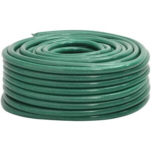 vidaXL Manguera de jardín PVC verde 33 mm 30 m