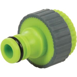 Silverline Conector para grifos universal. Rosca hembra 1/2