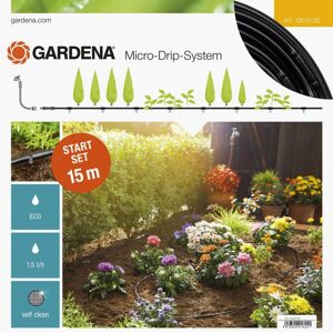 Gardena Kit d'arrosage goutte-a-goutte pour rangees de plantes S - GARDENA 13010-20