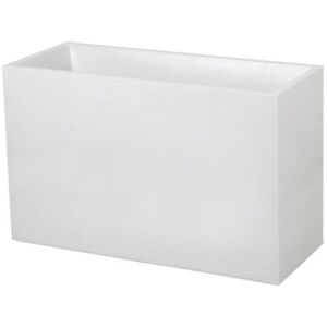 Muret Graphit 99,5x39,5x60cm - Contenance 116L - Blanc ceruse